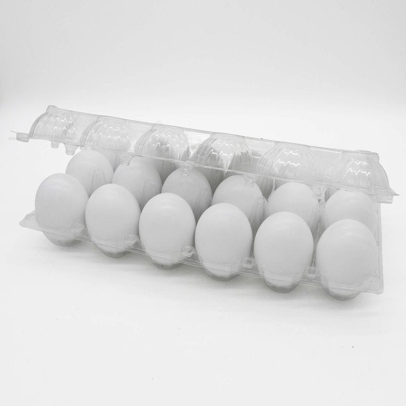 18 Pcs Easter Egg, White Wooden Eggs, Life Size Plain Decorating Eggs for Kids Easter DIY Paint Your Own Egg Decor, Easter Craft, Easter Eggs Hunt, Easter Basket Stuffers, School Activities Supplies