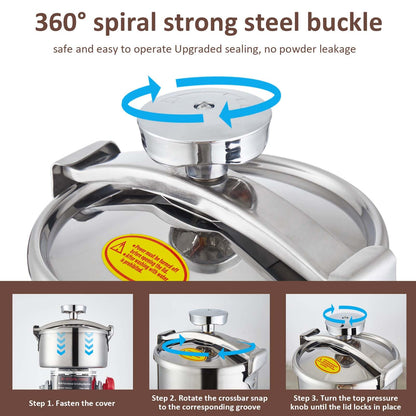 BI-DTOOL Electric Grain Mill Grinder 3600W Dry Material Grinding Machine 2000g Stainless Steel Pulverizer 36000r/min High-speed Grain Mill 270° swingable Superfine powder for Home and Commercial 2000g