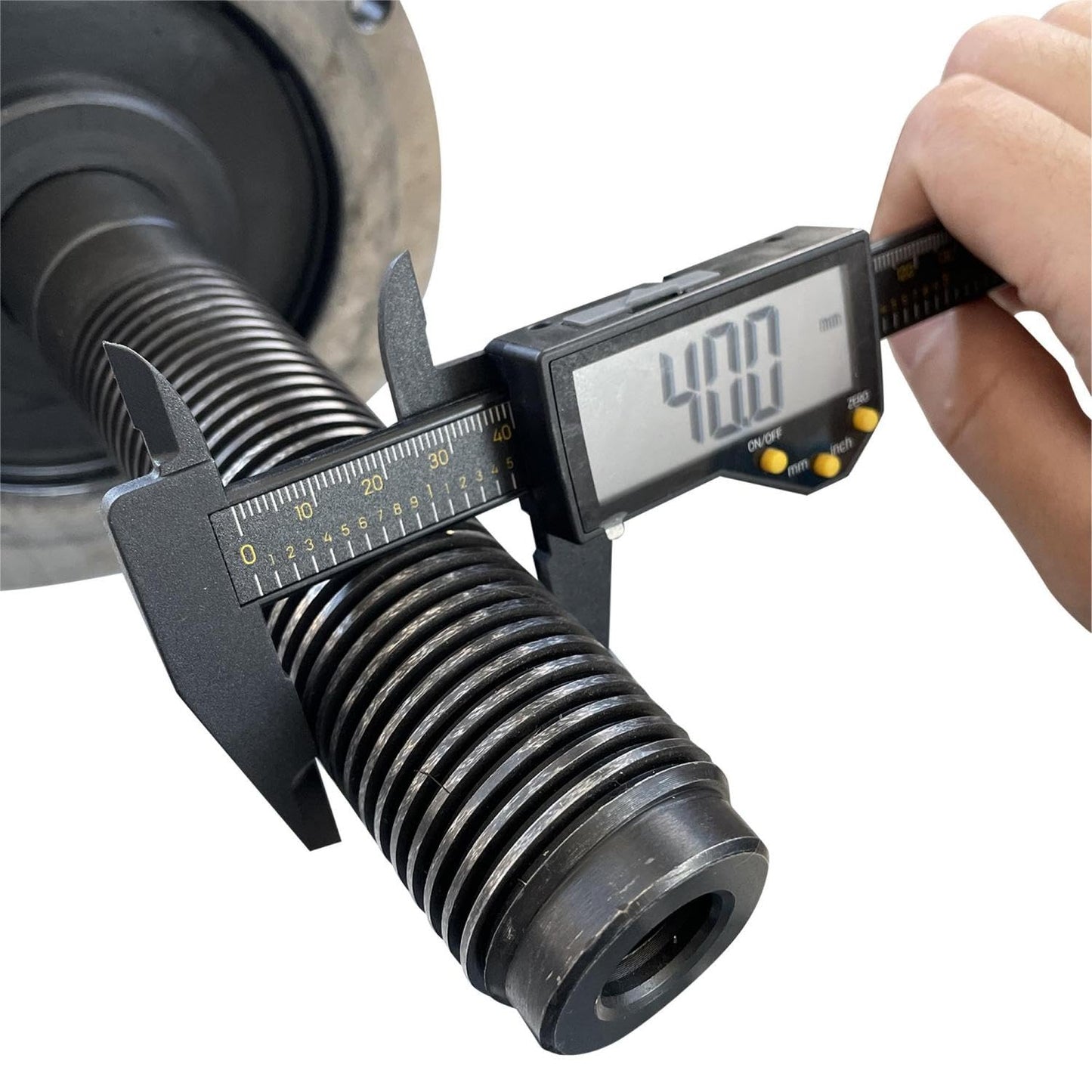 RebarTech (40mm Shaft Wheel Balancer Adapter for Tire Balancing Machine of 40mm Shaft Diameter, Universal Tire Spin Fixture