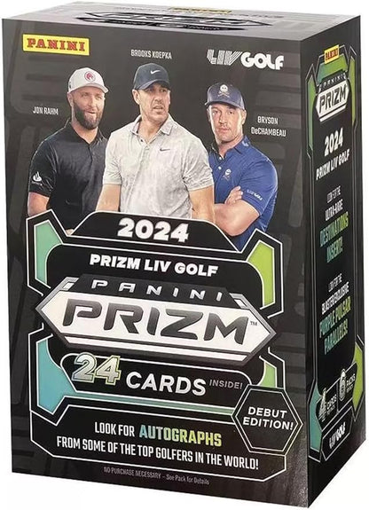 2024 Panini Prizm LIV Golf 6-Pack Blaster Box Debut Edition (Exclusive Purple Pulsar Parallels)