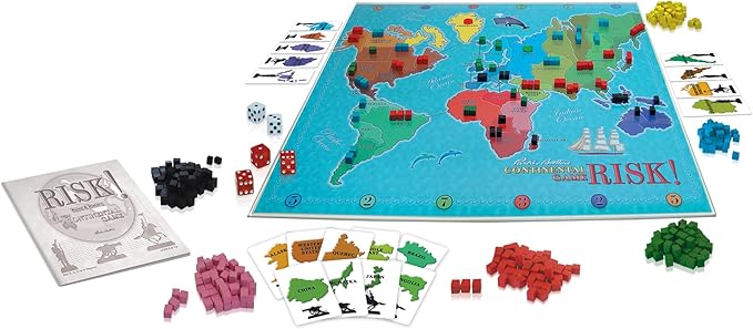 Risk 1959 The Classic Reproduction of Risk with Original Artwork and Components by Winning Moves Games USA The World Domination and Strategy Battle Game for 2 to 6 Players Ages 8+