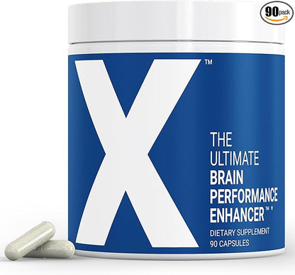 Clear Brain Fog &amp Focus for Deep Work | X – Science-Backed Brain Performance Supplement