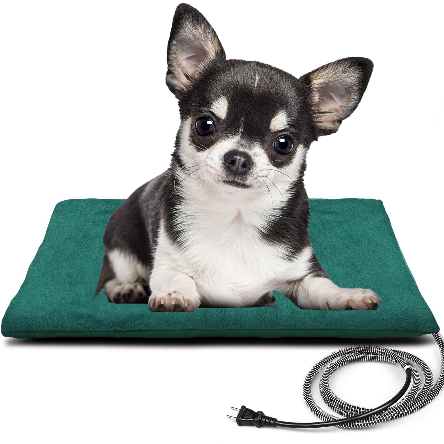 PETNF Outdoor Pet Heating Pads for Dog,Soft Electric Blanket Auto Temperature Control,Heated Mat for Dog House,Whelping Supply for Pregnant New Born Stray Feral Cat Puppy,Safe