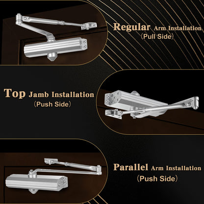 Grade 1 Commercial Automatic Door Closer NEWBANG 5016BC