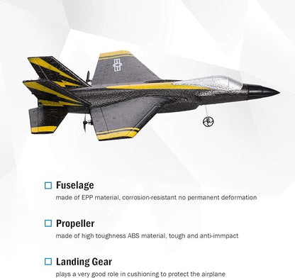 GoolRC FX635 RC Airplane 2 Channel RC Plane 2.4Ghz Remote Control Airplane Ready to Fly Foam Glider with 3 Axis Gyro Fixed Wing Aircraft Toys for Beginners and Adults
