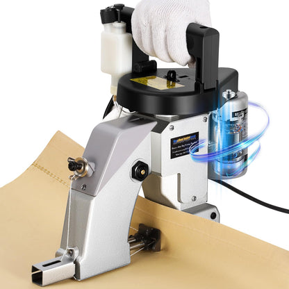 Heavy Duty Bag Sewing Machine – Industrial Bag Sealer for Woven Polypropylene, Jute, Burlap, Paper, and Plastic Bags – Bag Closer for Agriculture, Feed, Grain, Flour, Cement, Sand, Fertilizer