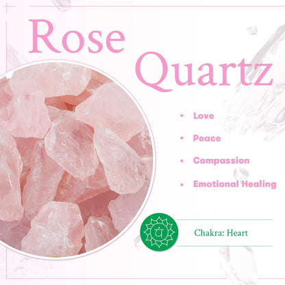 mookaitedecor Natural Rose Quartz Crystal Tea Light Candle Holder/Air Plant Holder Home Decor