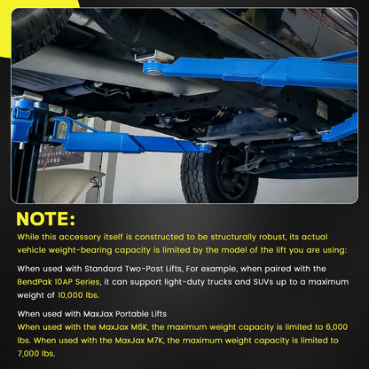 Aumtoni 5215754 Car Lift Frame Cradle Pads Fits for BendPak Lifts Pre-2016 XPR-Series, GP-7, MaxJax M6K & Dannmar 2-Post Lifts，4 Set 35mm Auto Lift Adapter, Car Lift Adapter