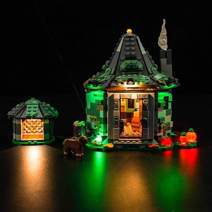 Upgraded Led Light Kit for Lego Hagrid's Hut: an Unexpected Visit Building Set Compatible with Lego 76428 (Model Not Included)