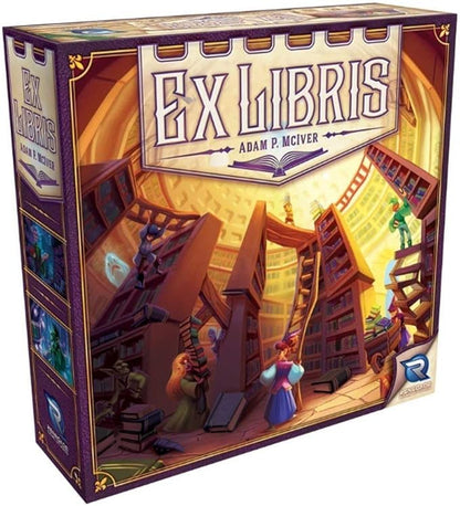 Renegade Game Studios Ex Libris Board Game: Strategy Worker Placement for Family Game Night Ages 10+