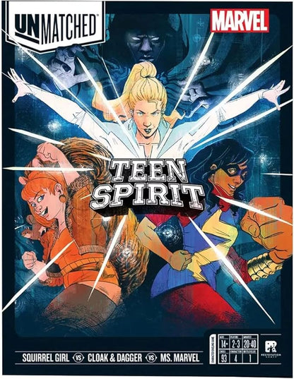 Unmatched: Marvel - Teen Spirit - Strategy Fighting Superhero Game for Family Teens &amp Adults by Restoration Games
