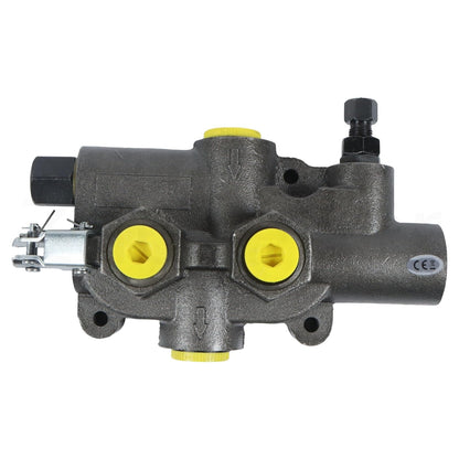 Zachager Hydraulic Log Splitter Pump Kit - 16 GPM 2-stage pump, coupler, mount and hardware - 1" inlet, 1/2" NPT outlet, 3600RPM, 4000 PSI, for small engine log splitters