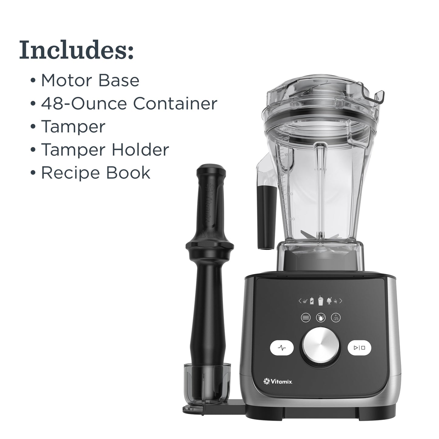 Vitamix Ascent X5 Blender with 10 Blending Programs, Self-Cleaning Program, Professional-Grade Blender for Smoothies, Soups and More, Stainless-Steel Blades, 48 Oz Container, Brushed Stainless