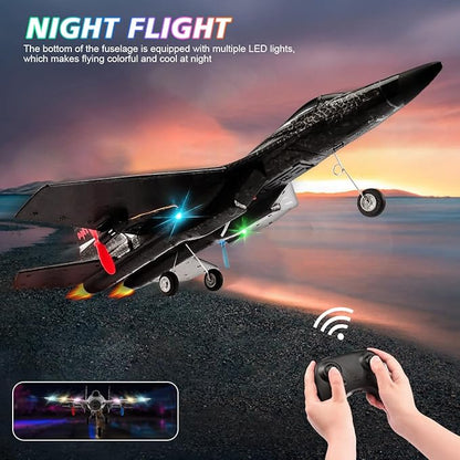Fremego SU27 RC Plane 2.4GHZ RC Airplane Ready to Fly Remote Control Airplane W/ 2 Batteries &amp 6-axis Gyro Stabilizer 2CH RTF Hobby RC Glider for Beginners Kids Boys Girls Adults