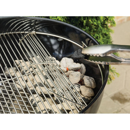 Weber Original Kettle Premium Charcoal Grill, 22-Inch, Black – Outdoor BBQ Grill with Built‑In Thermometer, Heat Control Dampers & One‑Touch™ Cleaning System