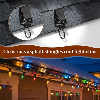 200 Pcs Stainless Steel Curtain Clips, Heavy-Duty Small Curtain Hooks Hangers for Hanging Outdoor String Lights, Art Craft Display, and Home Decoration
