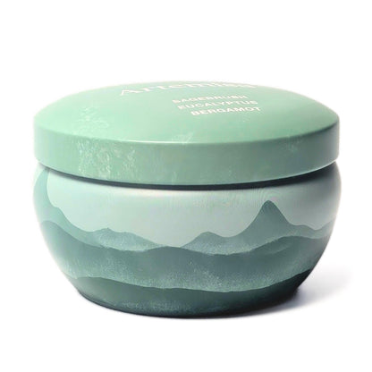 Bluecorn Aromática Scented Candle Tin, Sagebrush, Bergamont & Eucalyptus, Vegan Coconut Wax, Clean Burning & Long Lasting Candle, Room Decor, Gifts for Women and Men, Made in USA, 8 Oz