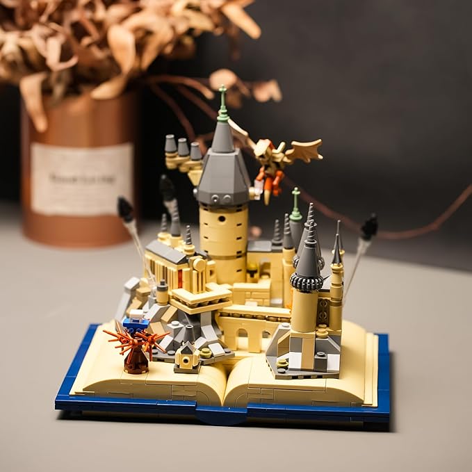 Castle Book Building Set Compatible with Lego for AdultsMedieval Modular House Building Kit for Boys and Girls ChristmasHalloweenBirthday Gifts 727 pcs