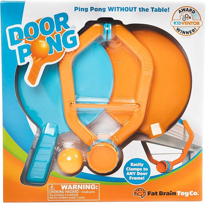 Fat Brain Toys Door Pong Door Ping Pong Game Active Play for Kids Ages 6+