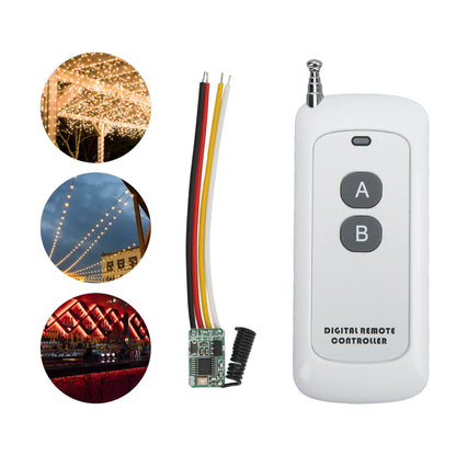 Remote Switch Interlock Learning Type Mini Digital Remote Controller Remote Control Device DC3.5‑12V