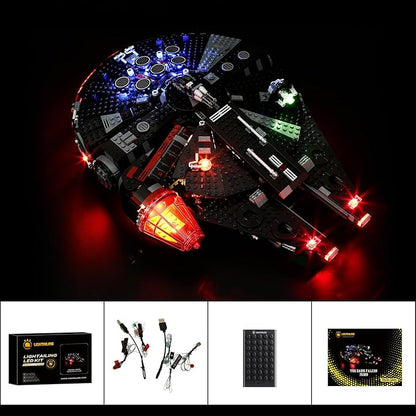 LIGHTAILING Light for Lego-75389 The Dark-Falcon - Compatible with Lego Building Set - NOT Included The Model Set