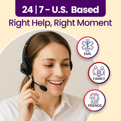 Medical Guardian MGMini | Get Help Instantly & Stay Independent | Medical Alert Device for Seniors | 24/7 Monitoring, GPS Tracking, Emergency Button | Subscription Required | Pearl