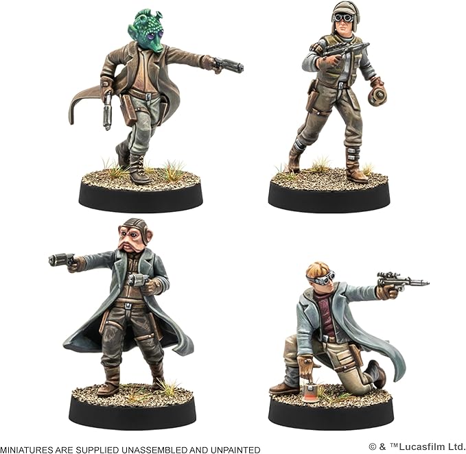 Star Wars: Legion Rebel Sleeper Cell Unit Expansion - Strike from The Shadows! Tabletop Miniatures Strategy Game Ages 14+ 2 Players 3 Hour Playtime Made by Atomic Mass Games
