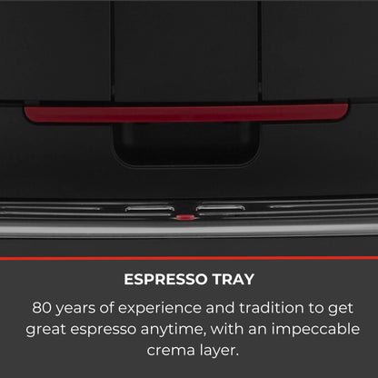 Gaggia Cadorna Barista Plus Super-Automatic Espresso Machine, Black, Medium