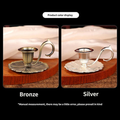 Retro Metal Taper Candlestick Holders for Wedding Christmas Table Centerpiece Decor Home Decors Centerpieces for Table
