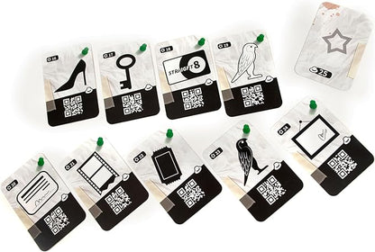 Chronicles of Crime Noir Board Game EXPANSION - Dive into a Noir Detective Adventure! Cooperative Mystery Game for Kids and Adults Ages 14+ 1-4 Players 60-90 Min Playtime Made by Lucky Duck Games