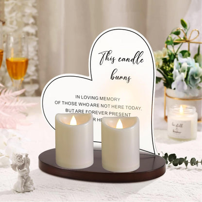 2 Pack Outdoor Battery Operated Candles with Timer (3x4 Inch) Waterproof Flameless Flickering Pillar Candles Plastic LED Fake Candle for Halloween Christmas Decoration Outside Lantern Festival Decor