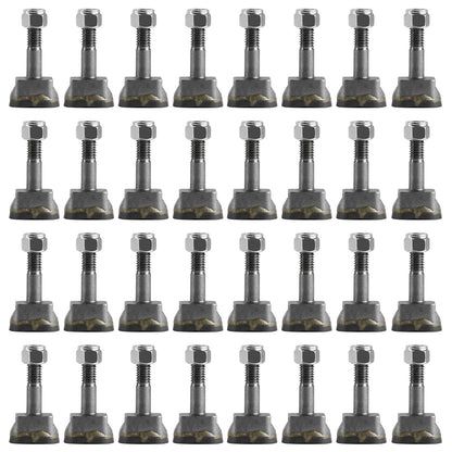 32 pack Stump Grinder Teeth Compatible with Vermeer yellow jacket Stump Grinder Teeth