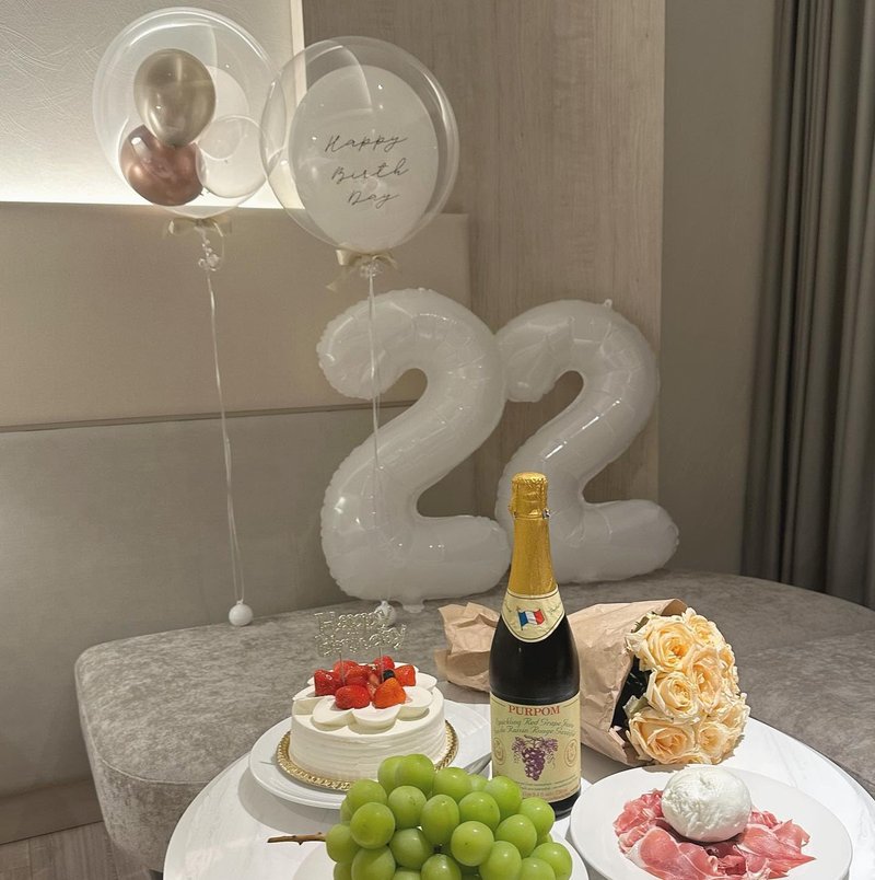 White 3 Balloon, Translucent Number Balloons 40 Inch, 3rd Birthday Decorations for Kids Girls Boys, Men Women White Party Supplies for Party Decorations, Number 3 Balloon