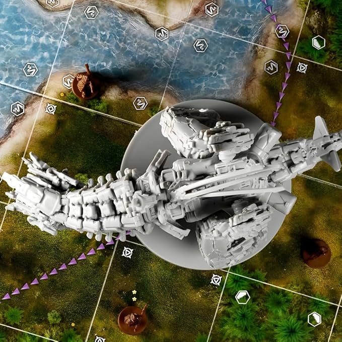 Steamforged Games Horizon Zero Dawn The Board Game Expansion Bundle: Sacred Land Thunderjaw Stormbird and Rockbreaker (4 Items)