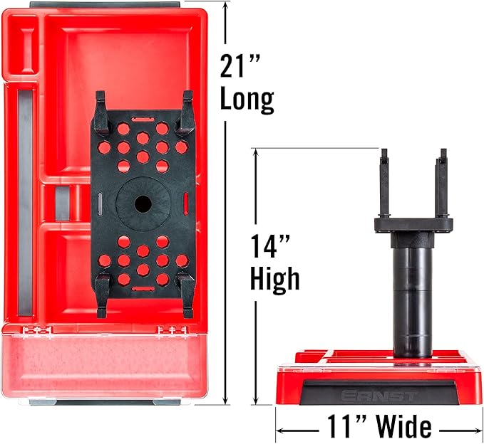 Ernst RC Car Stand and Workstation for RC Cars RC Aircraft Model Crawlers Monster Trucks Drones and Electric Boats