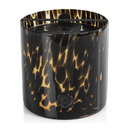 Zodax Apothecary Guild Scented Opal Glass Jar Candle - 128 oz/5-Wick - Cedar Leaf & Hinoki Cypress