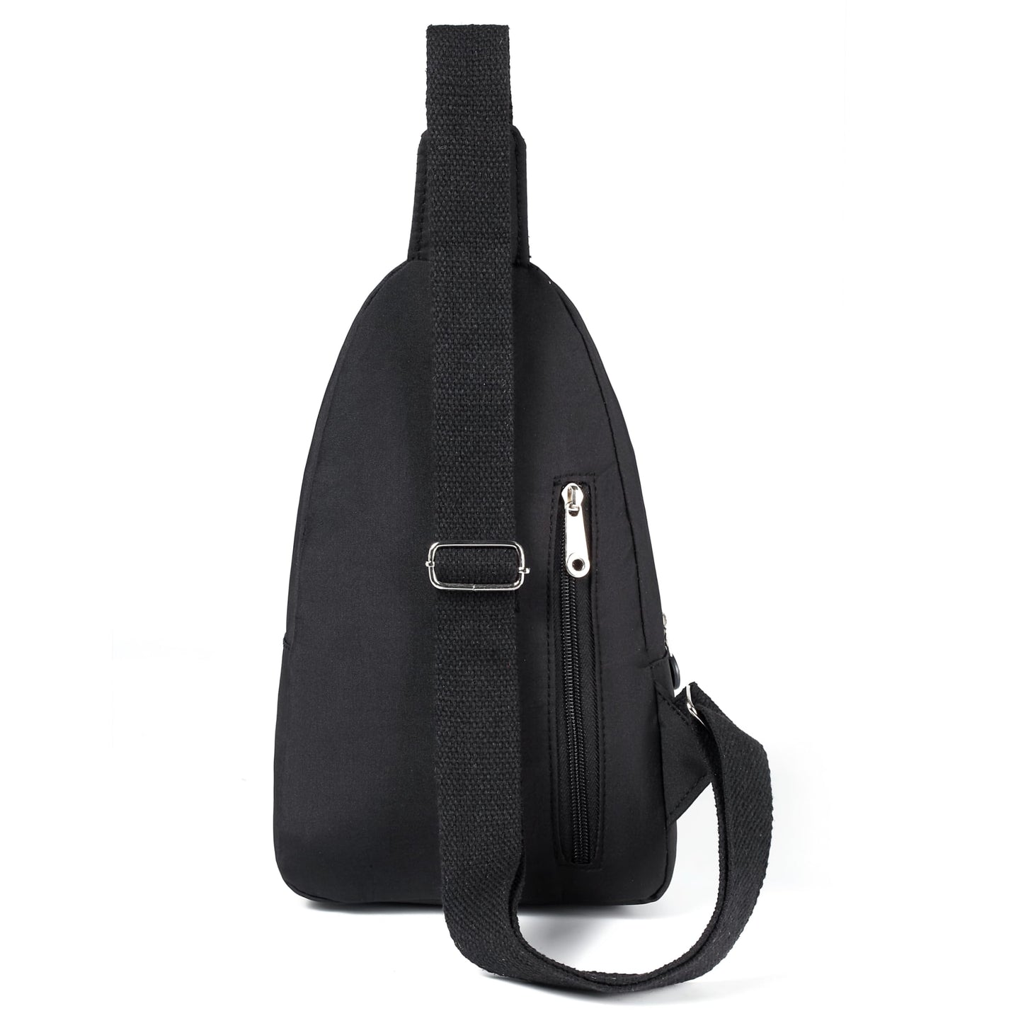 Cross Body Bag Sling Backpack Fanny Pack Small Crossbody Bags for Women Trendy - Black