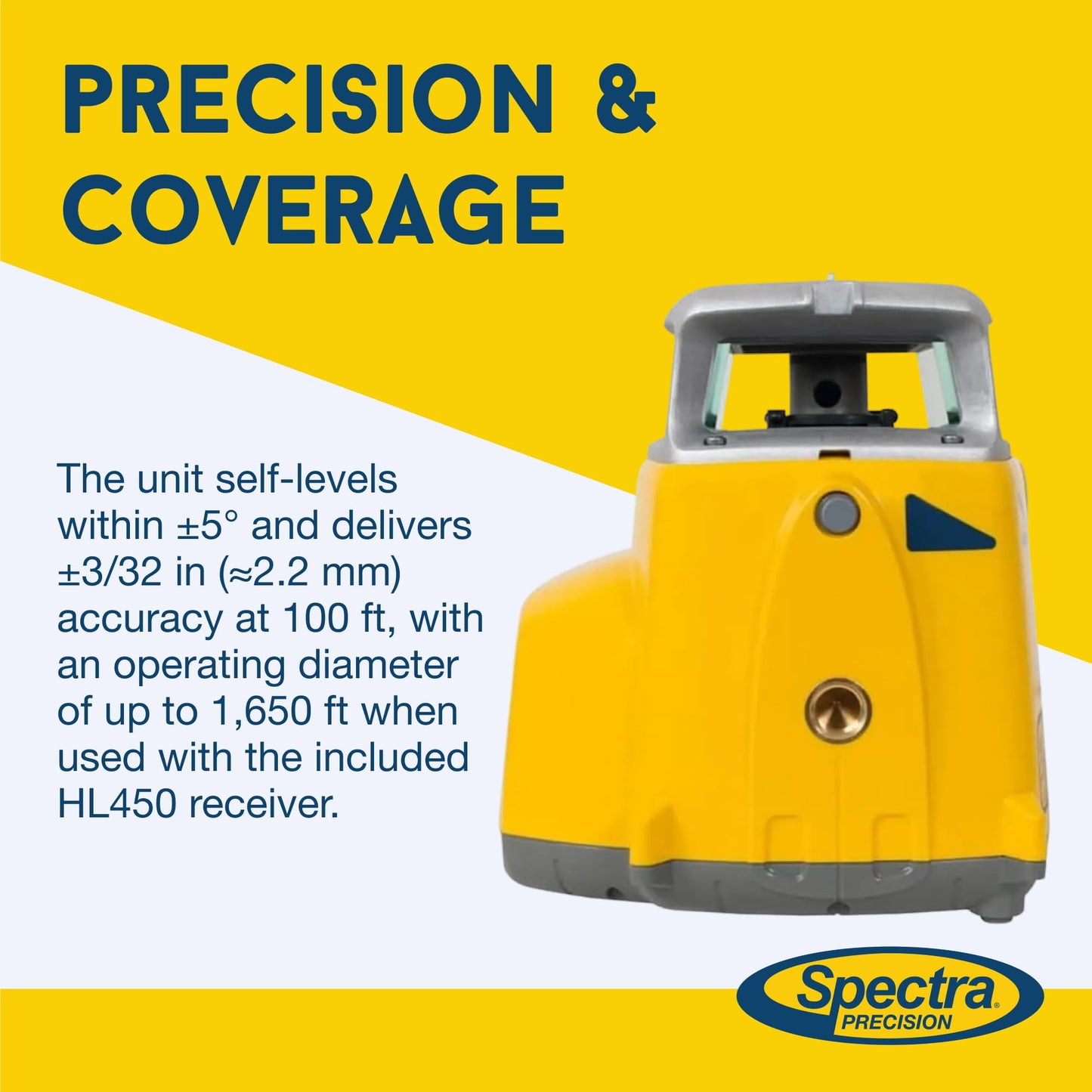 Spectra Precision Laser Level, Self Leveling Kit