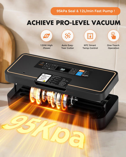 UPRUBE Vacuum Sealer for Food