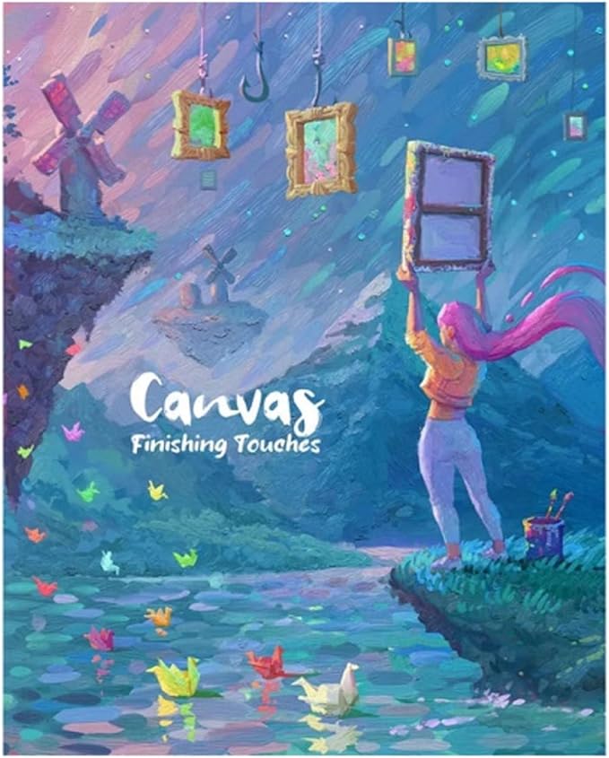 Canvas Finishing Touches Expansion - R2i Games - 1 to 5 Players - 30 Minutes Play Time