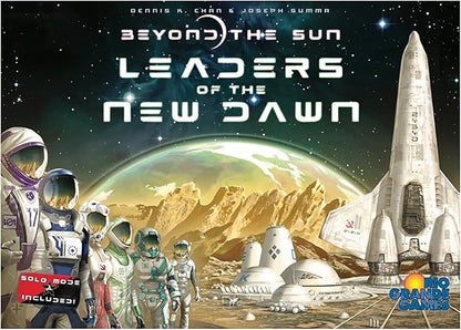 Rio Grande Games Beyond The Sun Leaders of The New Dawn - Space Civilization Board Game Expansion 1-4 Players Ages 14+