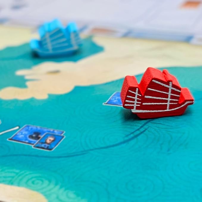 ZhanGuo: The First Empire | Heavy Strategy Game for Teens &amp Adults | Build The Ancient Chinese Empire | Intense Area Majority &amp Hand Management Board Game | Ages 14+ | 1-4 Players | 60-120 Min