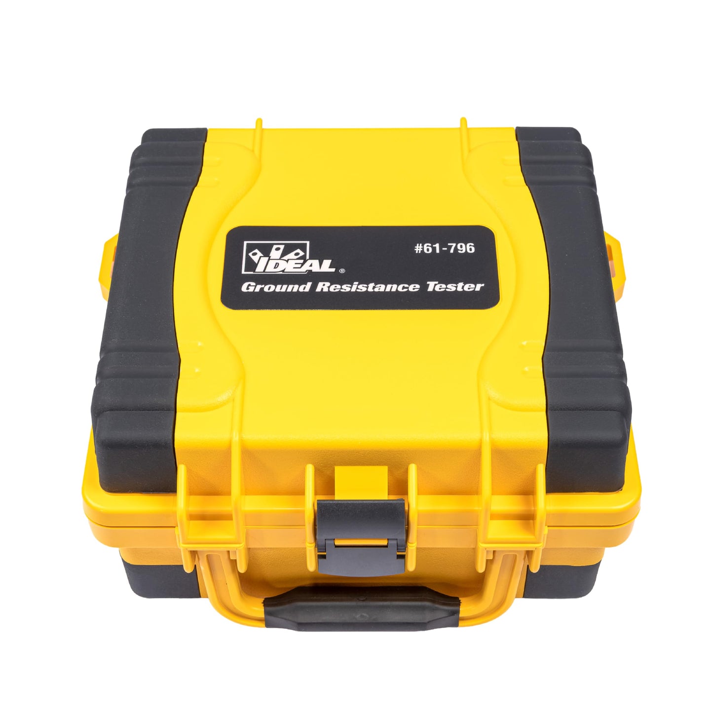 Ideal Electrical 3-Pole Ground Resistance Tester, Auto-Ranging Earth Voltage & Ground Rod Measurement, Non-GFCI Tripping Design, Zero-Ohm Adjust, Data Hold, Hard Case, Leads & Electrodes