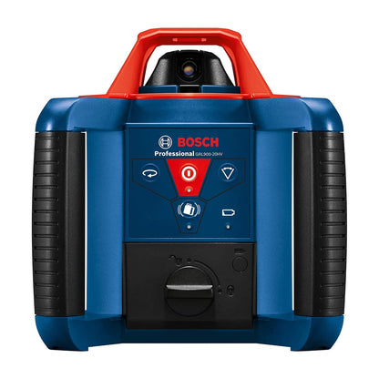 BOSCH GRL900-20HVK REVOLVE Self-Leveling Horizontal/Vertical Rotary Laser Kit, Includes Tripod, Grade Rod, Receiver, 2 D Batteries, Carrying Case, & Accessories