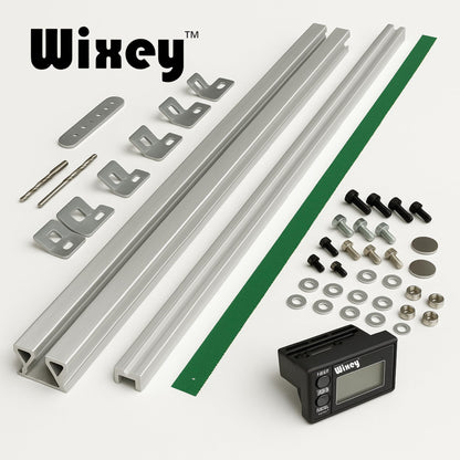 Wixey Saw Fence Digital Readout – Easy-to-Read Accurate Table Saw Fence Upgrade - Durable Digital Dial Indicator - Perfect Precision Measuring Tools for Woodworking Projects