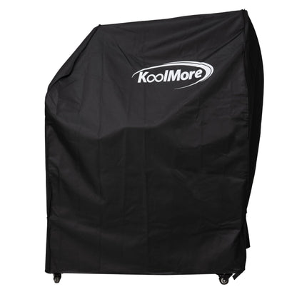 KoolMore 54 in. Charcoal BBQ Grill, Santa Maria Argentine Style Outdoor Grill with Adjustable Grate, Large Barbecue Grill for Outdoor Cooking, Black