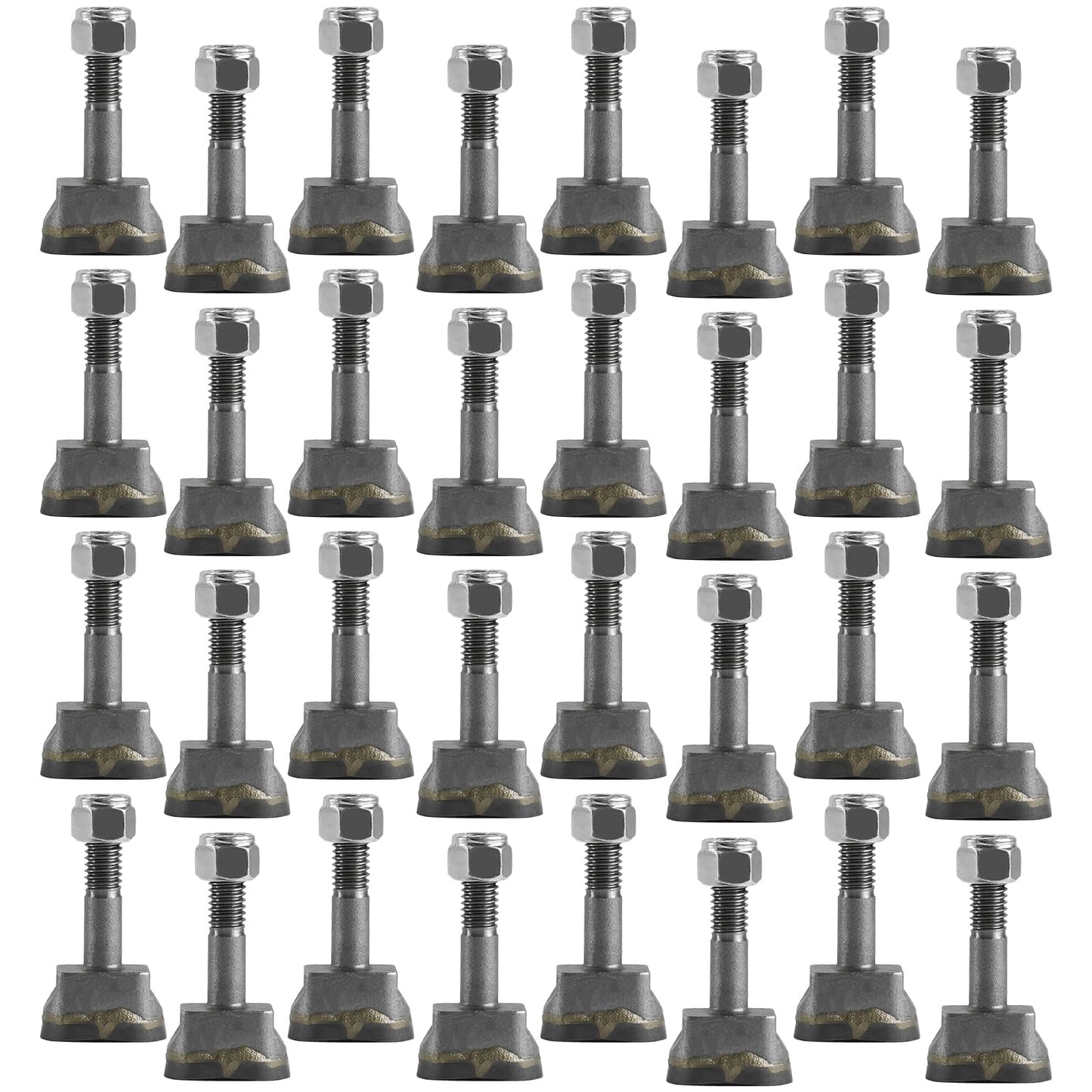 32 pack Stump Grinder Teeth Compatible with Vermeer yellow jacket Stump Grinder Teeth