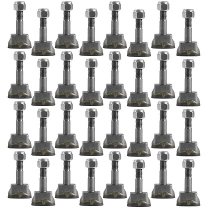 32 pack Stump Grinder Teeth Compatible with Vermeer yellow jacket Stump Grinder Teeth