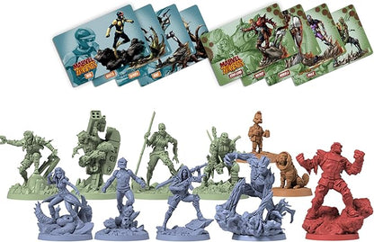 Marvel Zombies: A Zombicide Game - Guardians of The Galaxy - Fight The Undead Threat in The Depths of Space! Cooperative Strategy Game Ages 14+ 1-6 Players 90 Minute Playtime Made by CMON CMON