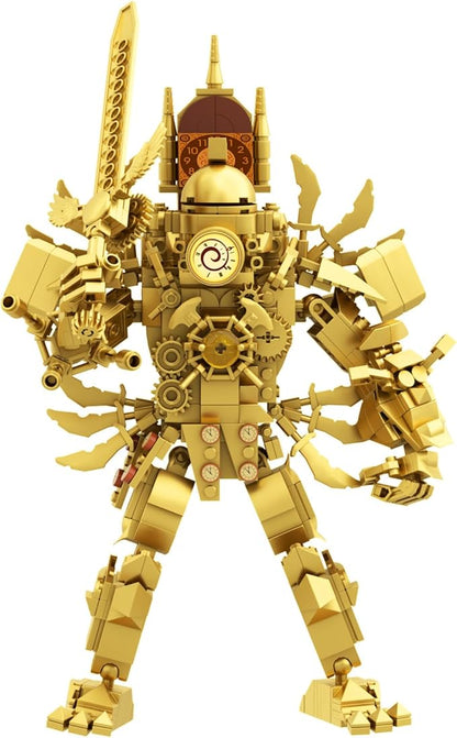 Bentex Skibi Figure Building Set Titan Clock Man Cameraman Game Model Toys Ideas Collectible Building Bricks Birthday Gift for Adults Fans(551 Pcs)